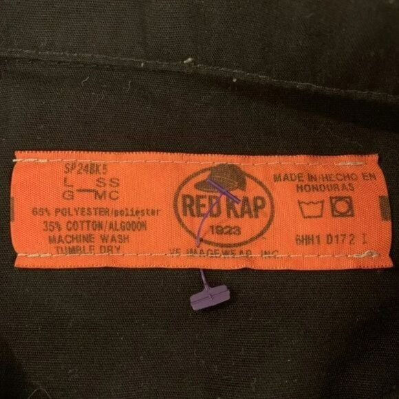 Uintah Brewing Piper Down Pub Black Short Sleeve Button Up Shirt Men’s Large - Picture 4 of 8